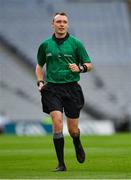 1 August 2021; Referee Thomas Gleeson during the Christy Ring Cup Final match between Derry and Offaly at Croke Park in Dublin.  Photo by Ray McManus/Sportsfile