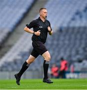 31 July 2021; Referee Michael Kennedy during the Lory Meagher Cup Final match between Fermanagh and Cavan at Croke Park in Dublin.  Photo by Ray McManus/Sportsfile
