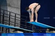 2 August 2021; Patrick Hausding of Germany during the preliminary round of the men's 3m springboard at the Tokyo Aquatics Centre on day ten of the 2020 Tokyo Summer Olympic Games in Tokyo, Japan. Photo by Stephen McCarthy/Sportsfile