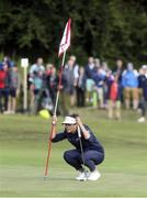 1 August 2021; Emma Talley of the USA in the play-off  during Day Four of The ISPS HANDA World Invitational at Galgorm Spa & Golf Resort in Ballymena, Antrim.Photo by John Dickson/Sportsfile