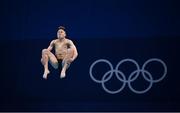 2 August 2021; Osmar Olvera Ibarra of Mexico in action during the preliminary round of the men's 3m springboard at the Tokyo Aquatics Centre on day ten of the 2020 Tokyo Summer Olympic Games in Tokyo, Japan. Photo by Stephen McCarthy/Sportsfile