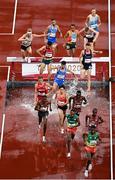 2 August 2021; A general view of the final of the men's 3000 metres steeplechase at the Olympic Stadium on day ten of the 2020 Tokyo Summer Olympic Games in Tokyo, Japan. Photo by Ramsey Cardy/Sportsfile
