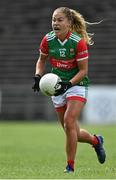 2 August 2021; Sarah Rowe of Mayo during the TG4 All-Ireland Senior Ladies Football Championship Quarter-Final match between Mayo and Galway at Elverys MacHale Park in Castlebar, Co Mayo. Photo by Piaras Ó Mídheach/Sportsfile