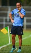 2 August 2021; Donegal manager Maxi Curran during the TG4 All-Ireland Senior Ladies Football Championship Quarter-Final match between Dublin and Donegal at Páirc Seán Mac Diarmada in Carrick-On-Shannon, Leitrim. Photo by Eóin Noonan/Sportsfile