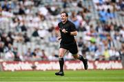 1 August 2021; Referee Martin McNally during the Leinster GAA Football Senior Championship Final match between Dublin and Kildare at Croke Park in Dublin. Photo by Harry Murphy/Sportsfile