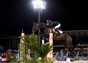 3 August 2021; Bertram Allen of Ireland riding Pacino Amiro during the jumping individual qualifier at the Equestrian Park during the 2020 Tokyo Summer Olympic Games in Tokyo, Japan. Photo by Stephen McCarthy/Sportsfile