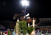 3 August 2021; Penelope Leprevost of France riding Vanvouver De Lanlore during the jumping individual qualifier at the Equestrian Park during the 2020 Tokyo Summer Olympic Games in Tokyo, Japan. Photo by Stephen McCarthy/Sportsfile