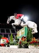 3 August 2021; Eugenio Garza Perez of Mexico riding Armani Sl Z during the jumping individual qualifier at the Equestrian Park during the 2020 Tokyo Summer Olympic Games in Tokyo, Japan. Photo by Stephen McCarthy/Sportsfile