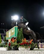3 August 2021; Bertram Allen of Ireland riding Pacino Amiro during the jumping individual qualifier at the Equestrian Park during the 2020 Tokyo Summer Olympic Games in Tokyo, Japan. Photo by Stephen McCarthy/Sportsfile