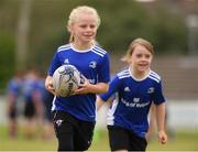 3 August 2021; Caitlin Rowe, age 9, in action during the Bank of Ireland Leinster Rugby Summer Camp at Enniscorthy RFC in Enniscorthy, Wexford. Photo by Matt Browne/Sportsfile