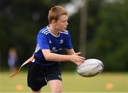 3 August 2021; Cillian Swan, age 10, in action during the Bank of Ireland Leinster Rugby Summer Camp at Enniscorthy RFC in Enniscorthy, Wexford. Photo by Matt Browne/Sportsfile