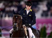 3 August 2021; Oleksandr Prodan of Ukraine riding Casanova F Z during the jumping individual qualifier at the Equestrian Park during the 2020 Tokyo Summer Olympic Games in Tokyo, Japan. Photo by Stephen McCarthy/Sportsfile