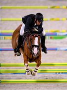 3 August 2021; Eduardo Alvarez Aznar of Spain riding Legend during the jumping individual qualifier at the Equestrian Park during the 2020 Tokyo Summer Olympic Games in Tokyo, Japan. Photo by Stephen McCarthy/Sportsfile
