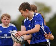 3 August 2021; Donncha O'Hanlon, age 11, in action during the Bank of Ireland Leinster Rugby Summer Camp at Enniscorthy RFC in Enniscorthy, Wexford. Photo by Matt Browne/Sportsfile