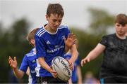 3 August 2021; Donncha O'Hanlon, age 11, in action during the Bank of Ireland Leinster Rugby Summer Camp at Enniscorthy RFC in Enniscorthy, Wexford. Photo by Matt Browne/Sportsfile