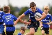 3 August 2021; David Doyle, age 10, in action during the Bank of Ireland Leinster Rugby Summer Camp at Enniscorthy RFC in Enniscorthy, Wexford. Photo by Matt Browne/Sportsfile
