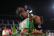 3 August 2021; Ben Maher of Great Britain riding Explosion W during the jumping individual qualifier at the Equestrian Park during the 2020 Tokyo Summer Olympic Games in Tokyo, Japan. Photo by Stephen McCarthy/Sportsfile