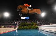 3 August 2021; Maikel van der Vleuten of Netherlands riding Beauville Z during the jumping individual qualifier at the Equestrian Park during the 2020 Tokyo Summer Olympic Games in Tokyo, Japan. Photo by Stephen McCarthy/Sportsfile