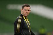 3 August 2021; Bohemians performance coach Philip McMahon before the UEFA Europa Conference League third qualifying round first leg match between Bohemians and PAOK at Aviva Stadium in Dublin. Photo by Harry Murphy/Sportsfile