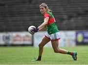 2 August 2021; Grace Kelly of Mayo during the TG4 All-Ireland Senior Ladies Football Championship Quarter-Final match between Mayo and Galway at Elverys MacHale Park in Castlebar, Co Mayo. Photo by Piaras Ó Mídheach/Sportsfile