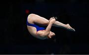 4 August 2021; Celine van Duijn of Netherlands in action during the preliminary round of the women's 10 metre platform at the Tokyo Aquatics Centre on day ten of the 2020 Tokyo Summer Olympic Games in Tokyo, Japan. Photo by Ramsey Cardy/Sportsfile