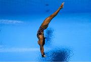 4 August 2021; Maha Gouda of Egypt in action during the preliminary round of the women's 10 metre platform at the Tokyo Aquatics Centre on day ten of the 2020 Tokyo Summer Olympic Games in Tokyo, Japan. Photo by Ramsey Cardy/Sportsfile