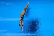 4 August 2021; Gabriela Agundez Garcia of Mexico in action during the preliminary round of the women's 10 metre platform at the Tokyo Aquatics Centre on day ten of the 2020 Tokyo Summer Olympic Games in Tokyo, Japan. Photo by Ramsey Cardy/Sportsfile