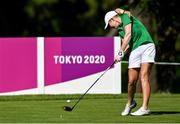 4 August 2021; Stephenie Meadow of Ireland drives off the 18th tee box during round one of the women's individual stroke play at the Kasumigaseki Country Club during the 2020 Tokyo Summer Olympic Games in Kawagoe, Saitama, Japan. Photo by Brendan Moran/Sportsfile