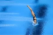 4 August 2021; Hongchan Quan of China in action during the preliminary round of the women's 10 metre platform at the Tokyo Aquatics Centre on day ten of the 2020 Tokyo Summer Olympic Games in Tokyo, Japan. Photo by Ramsey Cardy/Sportsfile