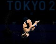 4 August 2021; Iuliia Timoshinina of Russian Olympic Committee in action during the preliminary round of the women's 10 metre platform at the Tokyo Aquatics Centre on day ten of the 2020 Tokyo Summer Olympic Games in Tokyo, Japan. Photo by Ramsey Cardy/Sportsfile
