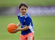 4 August 2021; Cara Cummins during the Bank of Ireland Leinster Rugby Summer Camp Tullamore RFC in Tullamore, Offaly. Photo by Piaras Ó Mídheach/Sportsfile