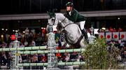 4 August 2021; Darragh Kenny of Ireland riding Cartello during the jumping individual final at the Equestrian Park during the 2020 Tokyo Summer Olympic Games in Tokyo, Japan. Photo by Stephen McCarthy/Sportsfile