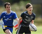 4 August 2021; Callum Sexton, age 12, during the Bank of Ireland Leinster Rugby Summer Camp Tullamore RFC in Tullamore, Offaly. Photo by Piaras Ó Mídheach/Sportsfile