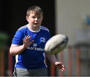4 August 2021; Ruairí Keary during the Bank of Ireland Leinster Rugby Summer Camp Tullamore RFC in Tullamore, Offaly. Photo by Piaras Ó Mídheach/Sportsfile
