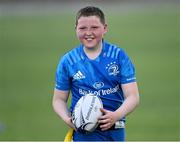 4 August 2021; Oisín Whelan, age 11, during the Bank of Ireland Leinster Rugby Summer Camp Tullamore RFC in Tullamore, Offaly. Photo by Piaras Ó Mídheach/Sportsfile