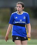 4 August 2021; Ciara Chambers, age 12, during the Bank of Ireland Leinster Rugby Summer Camp Tullamore RFC in Tullamore, Offaly. Photo by Piaras Ó Mídheach/Sportsfile