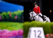 4 August 2021; Eiken Sato of Japan riding Saphyr Des Lacs during the jumping individual final at the Equestrian Park during the 2020 Tokyo Summer Olympic Games in Tokyo, Japan. Photo by Stephen McCarthy/Sportsfile
