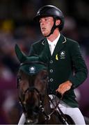 4 August 2021; Bertram Allen of Ireland riding Pacino Amiro during the jumping individual final at the Equestrian Park during the 2020 Tokyo Summer Olympic Games in Tokyo, Japan. Photo by Stephen McCarthy/Sportsfile