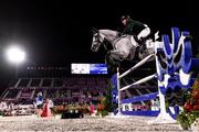 4 August 2021; Cian O'Connor of Ireland riding Kilkenny during the jumping individual final at the Equestrian Park during the 2020 Tokyo Summer Olympic Games in Tokyo, Japan. Photo by Stephen McCarthy/Sportsfile