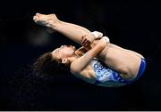 4 August 2021; Yuxi Chen of China in action during the preliminary round of the women's 10 metre platform at the Tokyo Aquatics Centre on day ten of the 2020 Tokyo Summer Olympic Games in Tokyo, Japan. Photo by Ramsey Cardy/Sportsfile