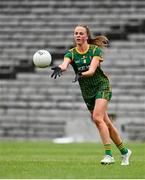 1 August 2021; Aoibhín Cleary of Meath during the TG4 Ladies Football All-Ireland Championship Quarter-Final match between Armagh and Meath at St Tiernach's Park in Clones, Monaghan. Photo by Sam Barnes/Sportsfile