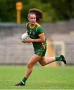 1 August 2021; Emma Duggan of Meath during the TG4 Ladies Football All-Ireland Championship Quarter-Final match between Armagh and Meath at St Tiernach's Park in Clones, Monaghan. Photo by Sam Barnes/Sportsfile