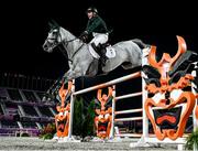 4 August 2021; Cian O'Connor of Ireland riding Kilkenny during the jumping individual final at the Equestrian Park during the 2020 Tokyo Summer Olympic Games in Tokyo, Japan. Photo by Stephen McCarthy/Sportsfile