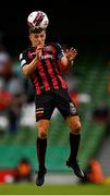 29 July 2021; Keith Buckley of Bohemians during the UEFA Europa Conference League second qualifying round second leg match between Bohemians and F91 Dudelange at Aviva Stadium in Dublin. Photo by Eóin Noonan/Sportsfile