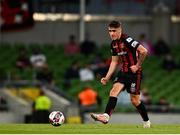 29 July 2021; Dawson Devoy of Bohemians during the UEFA Europa Conference League second qualifying round second leg match between Bohemians and F91 Dudelange at Aviva Stadium in Dublin. Photo by Eóin Noonan/Sportsfile