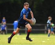 4 August 2021; Killian Byrne, age 13, in action during the Bank of Ireland Leinster Rugby Summer Camp at Coolmine RFC in Dublin. Photo by Matt Browne/Sportsfile