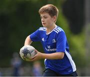 4 August 2021; James Dowling, age 12, in action during the Bank of Ireland Leinster Rugby Summer Camp at Coolmine RFC in Dublin. Photo by Matt Browne/Sportsfile