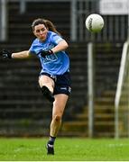 2 August 2021; Lyndsey Davey of Dublin during the TG4 All-Ireland Senior Ladies Football Championship Quarter-Final match between Dublin and Donegal at Páirc Seán Mac Diarmada in Carrick-On-Shannon, Leitrim. Photo by Eóin Noonan/Sportsfile
