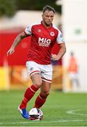 16 July 2021; Paddy Barrett of St Patrick's Athletic during the SSE Airtricity League Premier Division match between St Patrick's Athletic and Drogheda United at Richmond Park in Dublin.  Photo by Piaras Ó Mídheach/Sportsfile