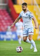 16 July 2021; Dane Massey of Drogheda United during the SSE Airtricity League Premier Division match between St Patrick's Athletic and Drogheda United at Richmond Park in Dublin.  Photo by Piaras Ó Mídheach/Sportsfile